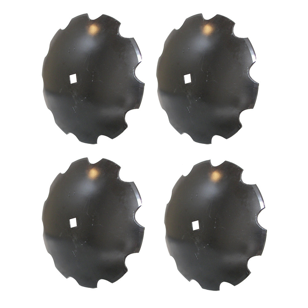 602-387 Pack Aftermarket Notched Disc Harrow Blades 16"