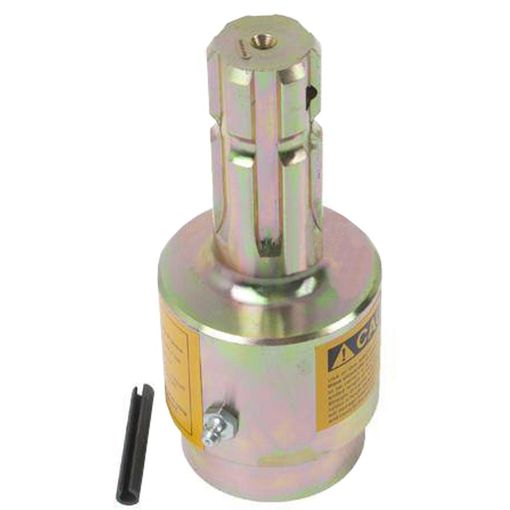 48A26 PTO Over Running Coupler 540 RPM Slip Over Run Clutch 1-3/8" Male 1-3/8" Female – additional image 2