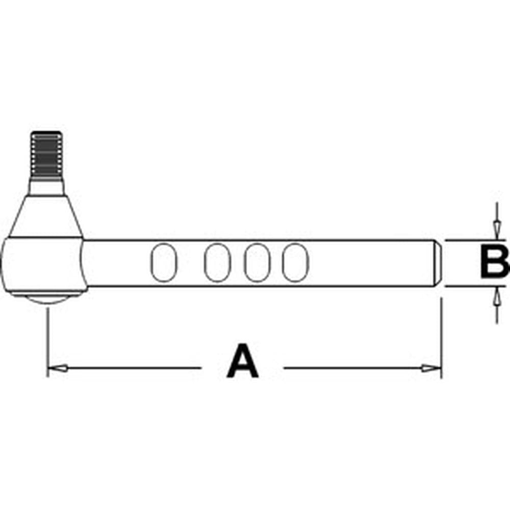 C7NN3A300A Front Drag Link End – Fits Ford / New Holland – additional image 7