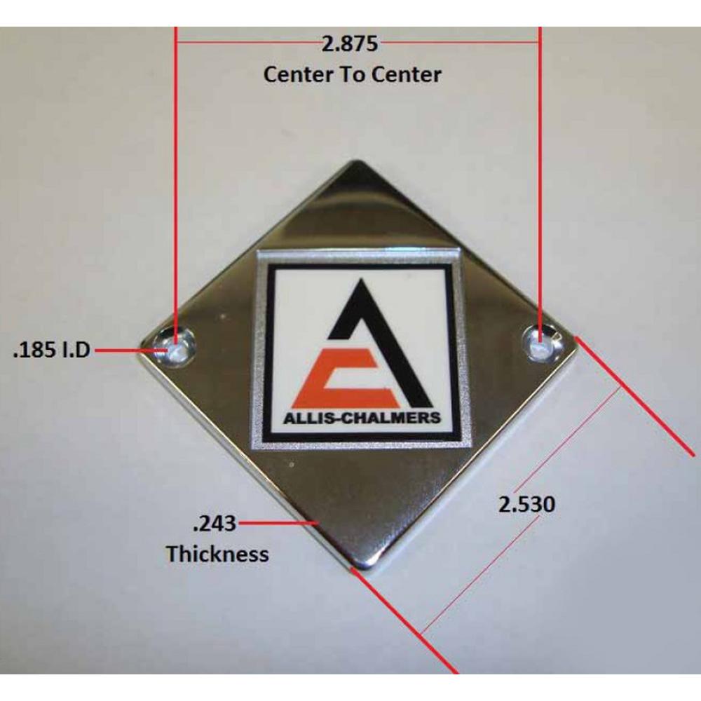 246724 Steering Wheel Front Emblem w/ Decal – Fits Allis Chalmers – additional image 4