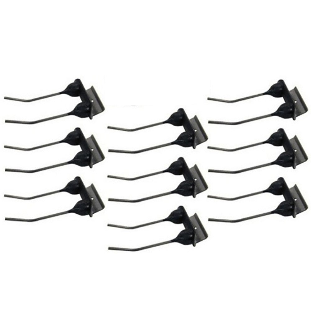 1059176M1 Qty 9: 2 Prong Rubber Mounted Tooth – Fits Vermeer
