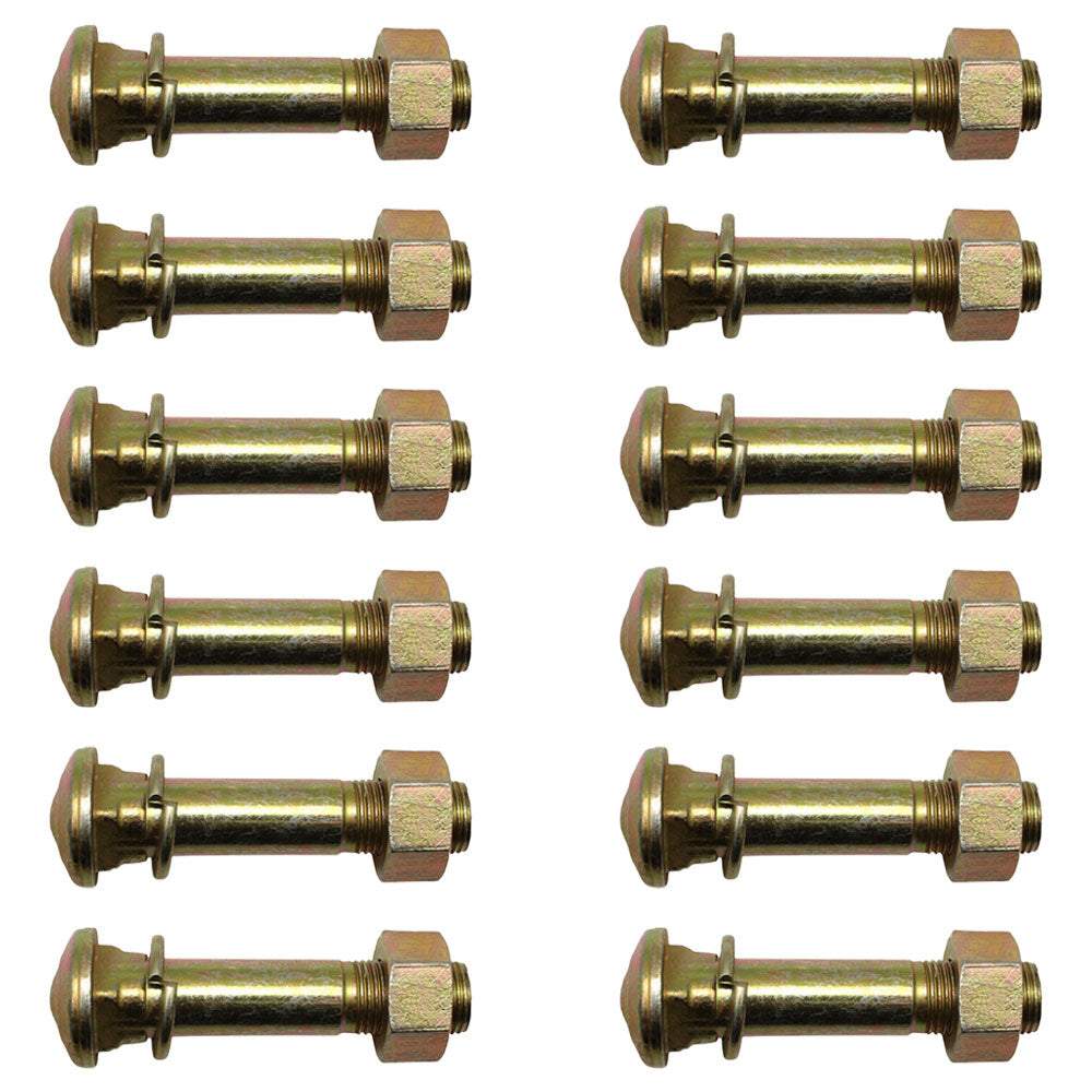 83924059 Qty 12: Wheel Stud w/ Washer & Nut – additional image 4