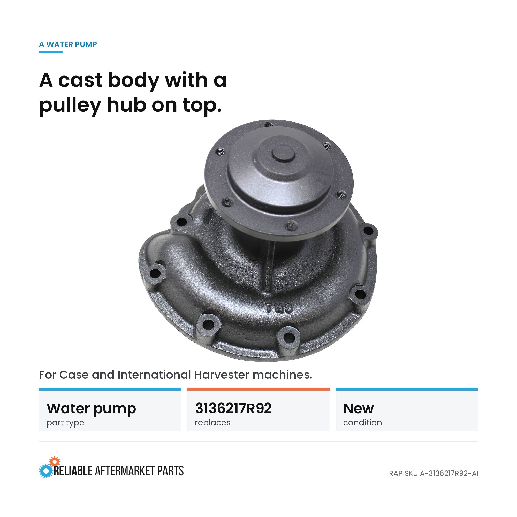 3132738R93 Water Pump