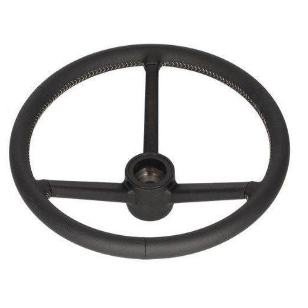 AL173828 Black Leather Wrapped Steering Wheel – Fits John Deere – additional image 4