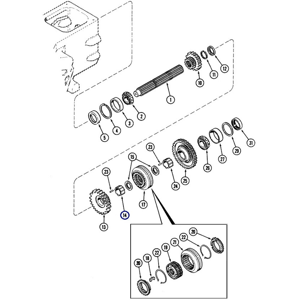 A150317 Bushing – Fits Case / International Harvester – additional image 4