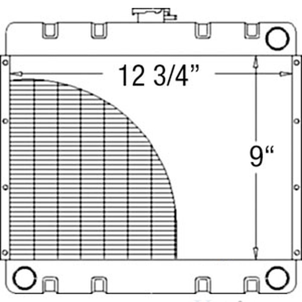 AM116381 Radiator – Fits John Deere – additional image 2