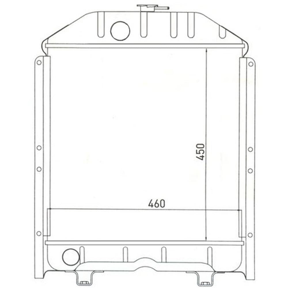 72090619 Radiator – Fits Oliver – additional image 8