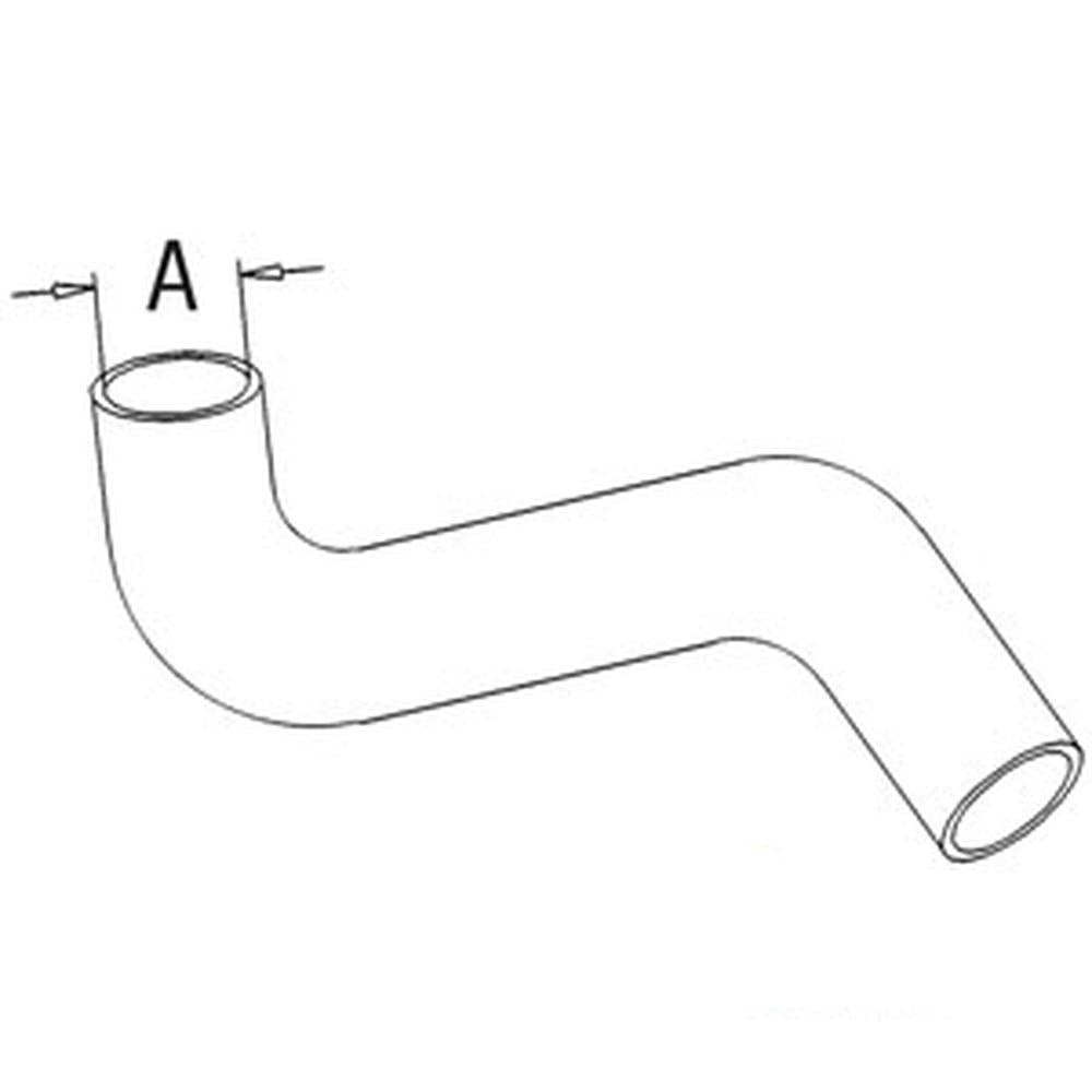 512058M1 Bottom Radiator Hose – Fits Massey Ferguson