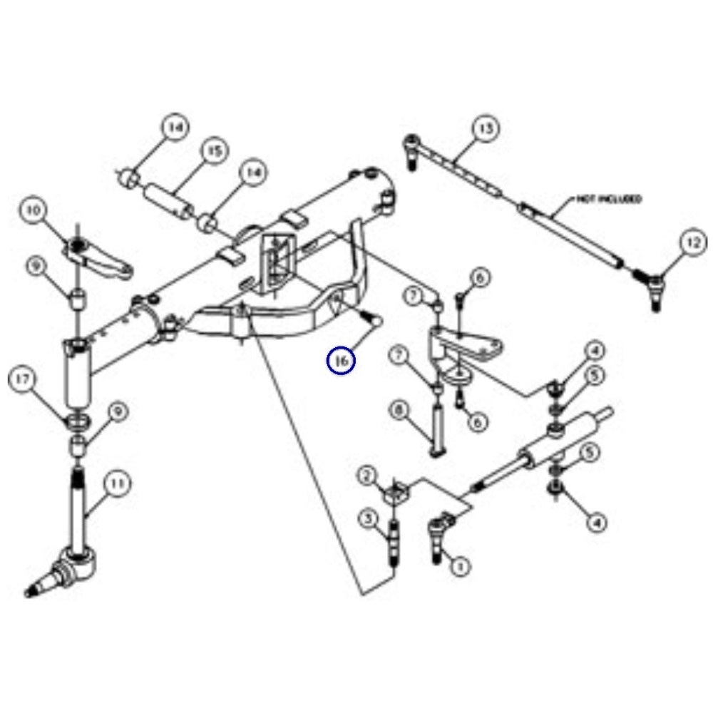 65320C3 Axle, Stay Rod, Ball Stud – additional image 5