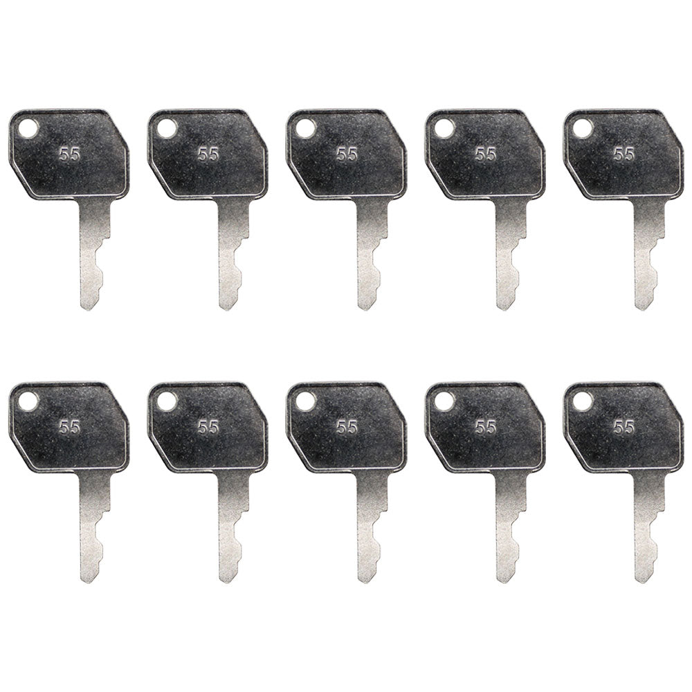 E2NN11603AA Ten (10) Ignition Keys – Fits Ford / New Holland – additional image 2