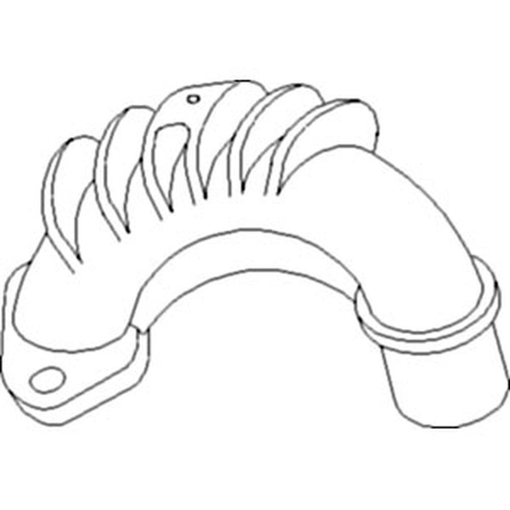 724425M1 Flange Exhaust Elbow with Fins – additional image 4