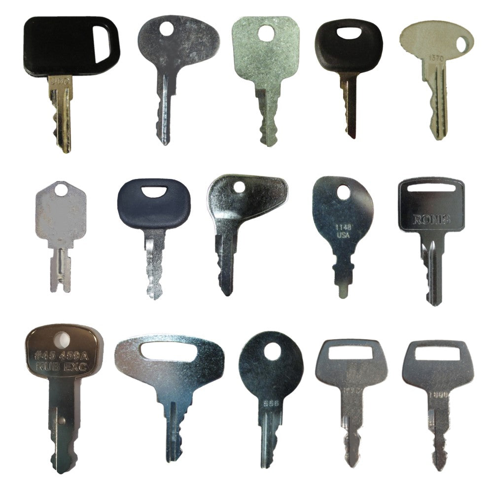 AM101600 Pc Heavy Equipment Ignition Key Set