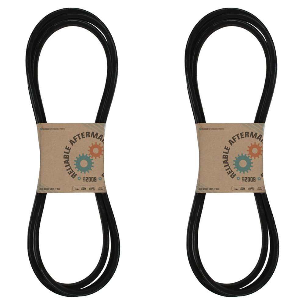 104335 Qty. 2: Deck Belts – Fits Yazoo / Kees