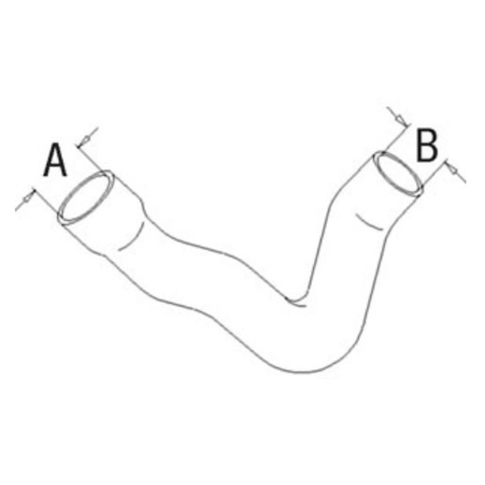 3698937M1 Lower Radiator Hose – Fits Massey Ferguson