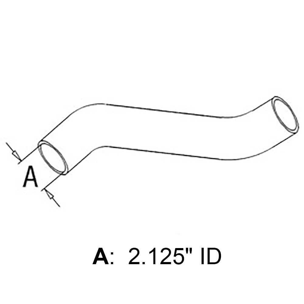 503595M1 Bottom Radiator Hose – Fits Massey Ferguson – additional image 2