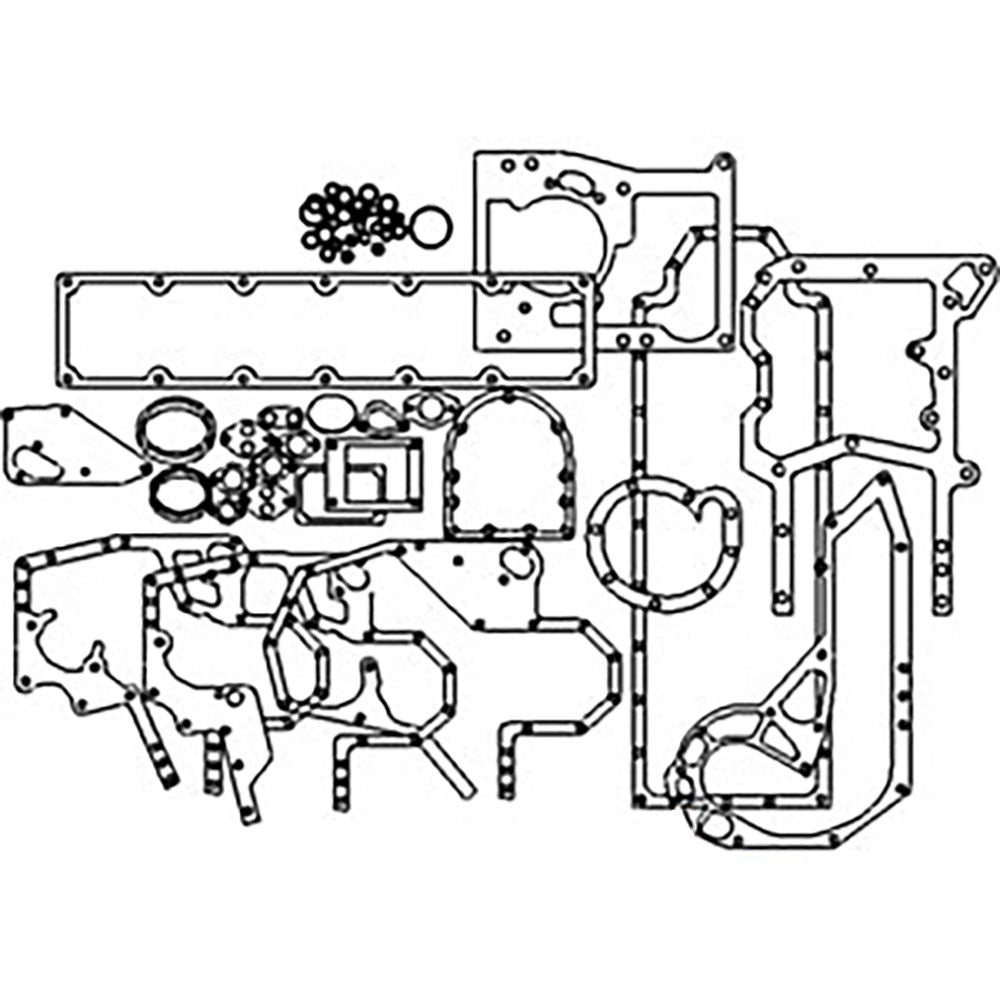 1967013C1 Bottom Gasket Set - 6 Cyl. (D310, D358, DT358) – additional image 2