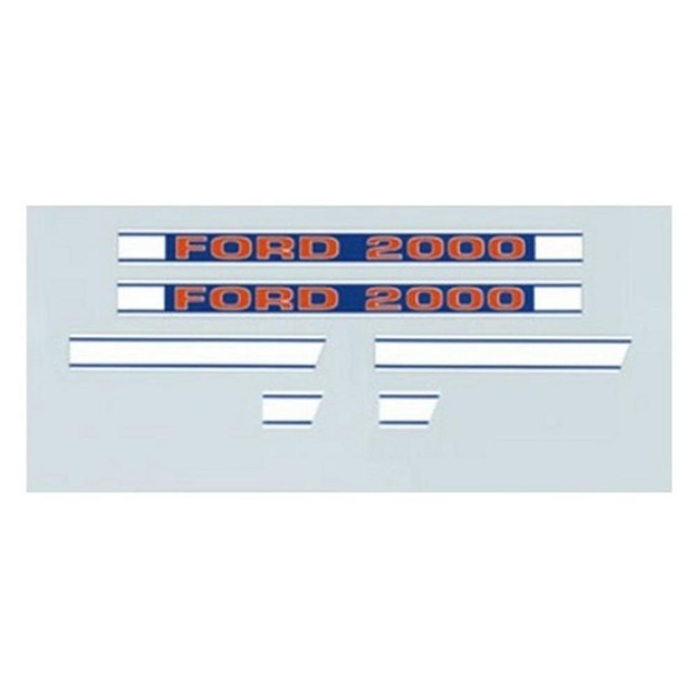 F501HB Hood Decal Set – Fits Ford / New Holland