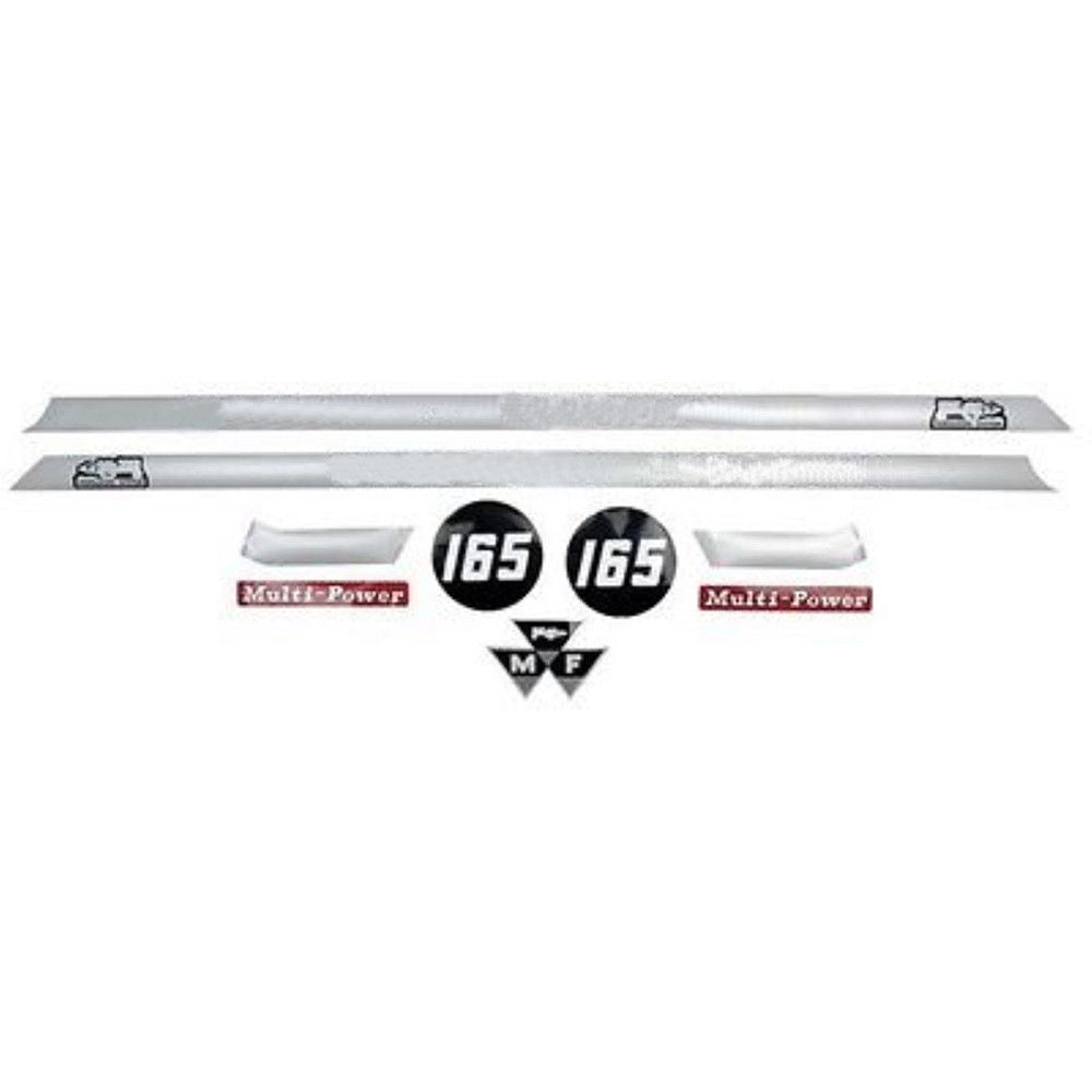 M12-01-06 Hood Decal Set – Fits Massey Ferguson