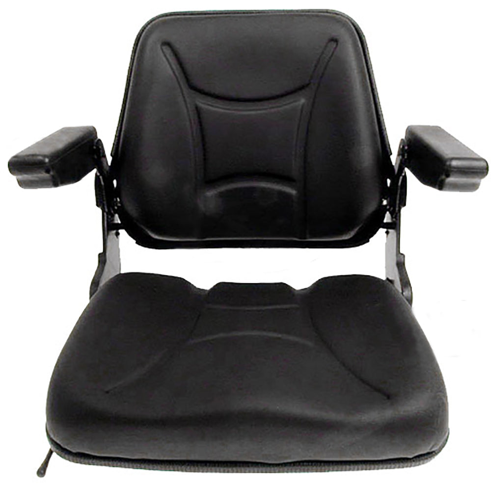 TS1100 Fork Lift Seat Fold Down with Armrests & Slides