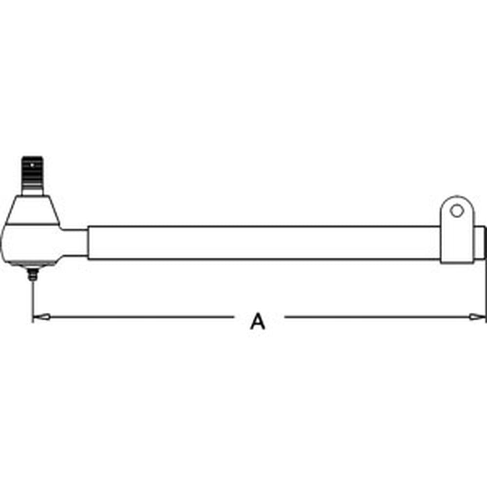 250142 Female Tie Rod – Fits Allis Chalmers – additional image 2