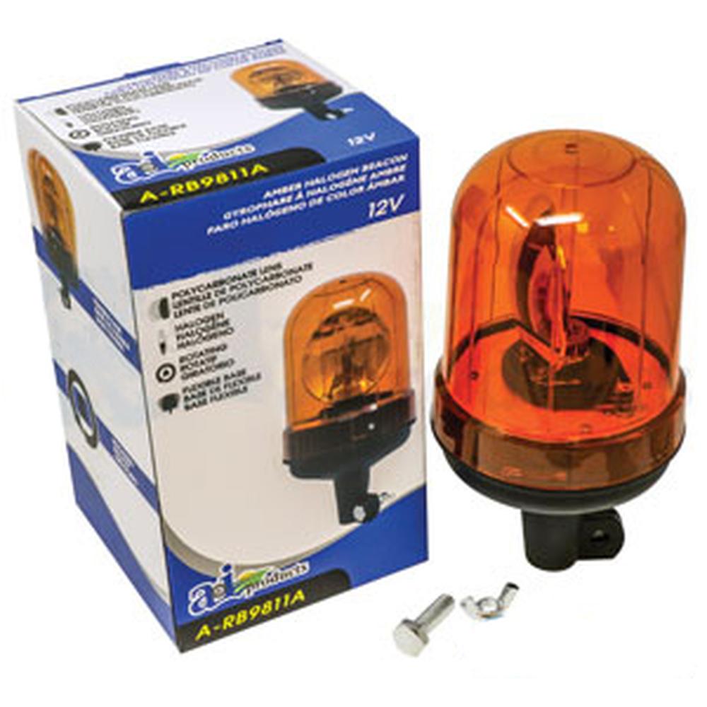4298533M92 Amber Rotating Beacon - Pipe Type – Fits Challenger