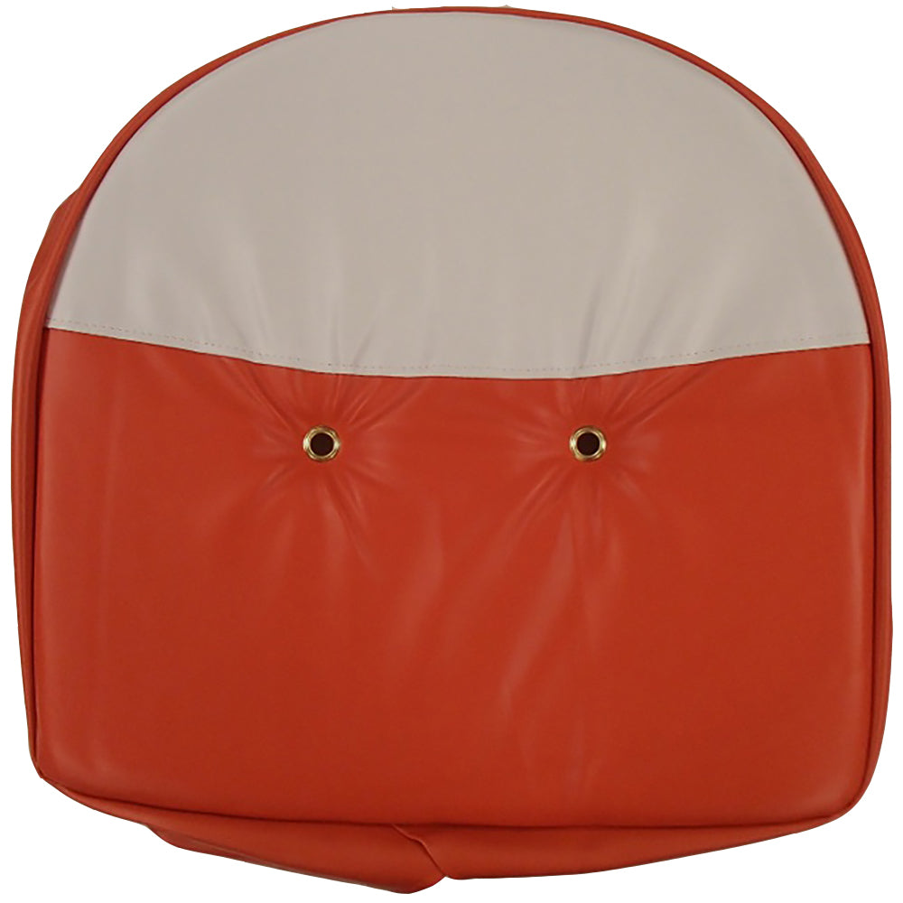 T295-OW Seat Cushion, Orange & White
