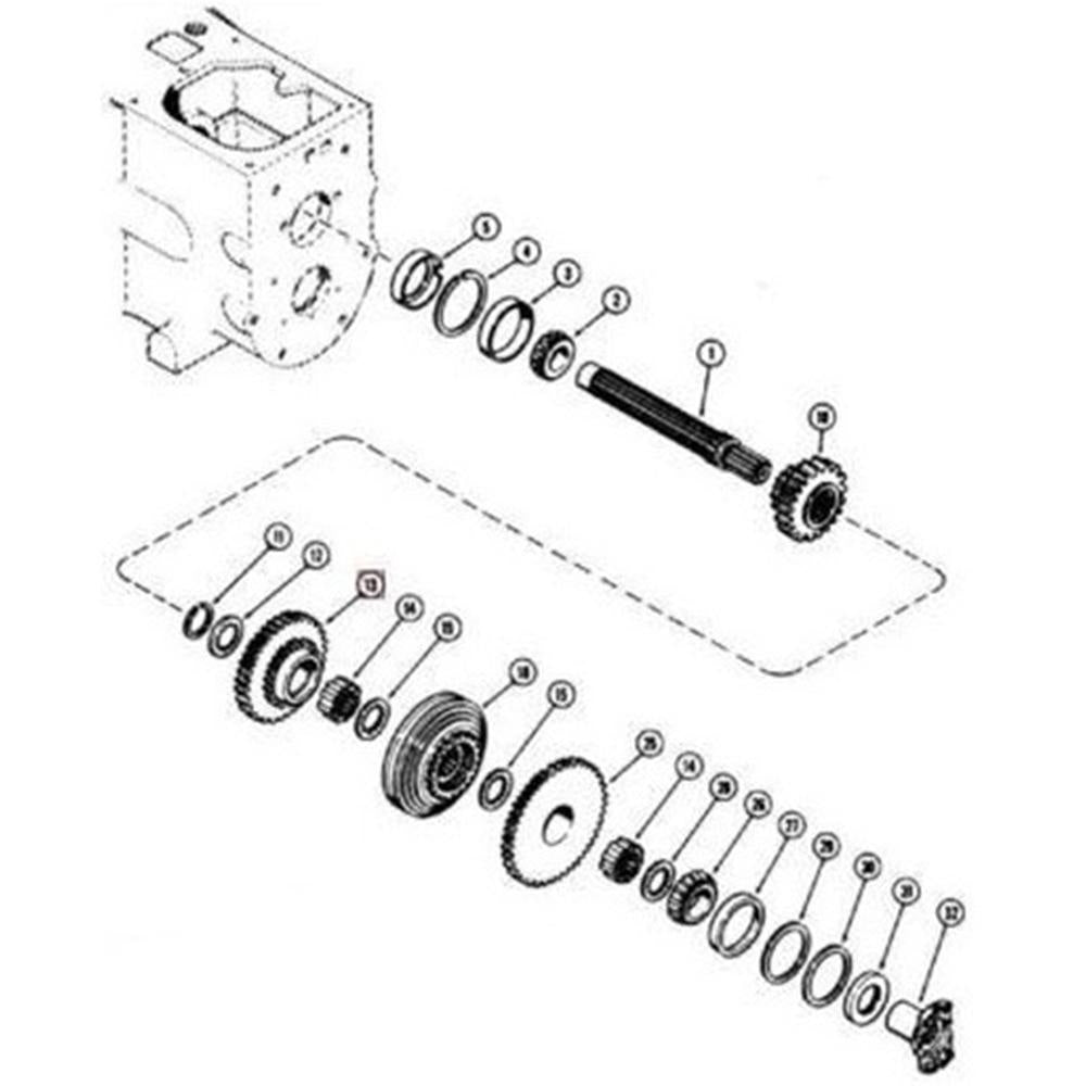 A179853 Power Take-Off (PTO) Drive Gear – Fits Case / International Harvester – additional image 4