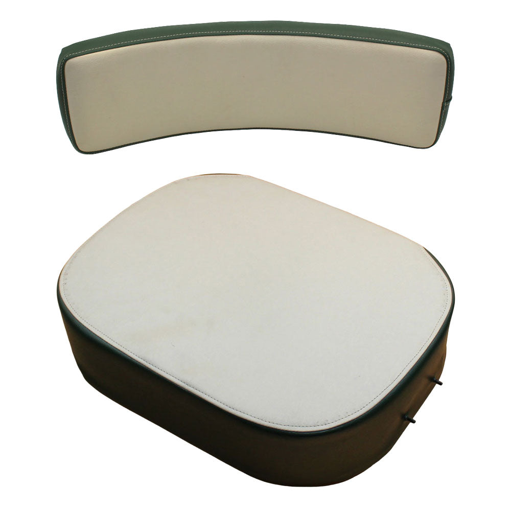 156231AS Green & White Cushion Set
