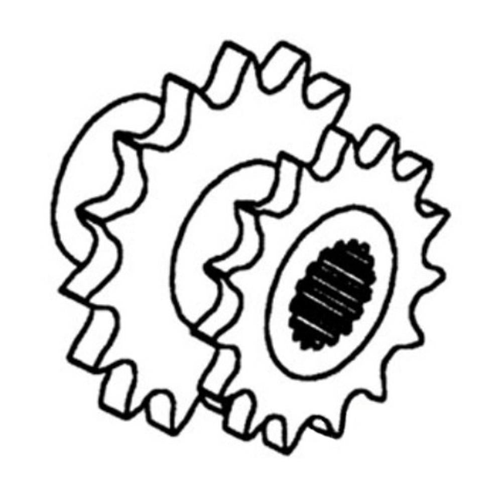 AH115268 Straw Walker Drive Sprocket – Fits John Deere – additional image 2