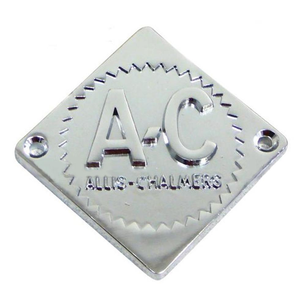 246724-CHROME-W/ODECAL Chrome Steering Wheel Cap – Fits Allis Chalmers – additional image 2