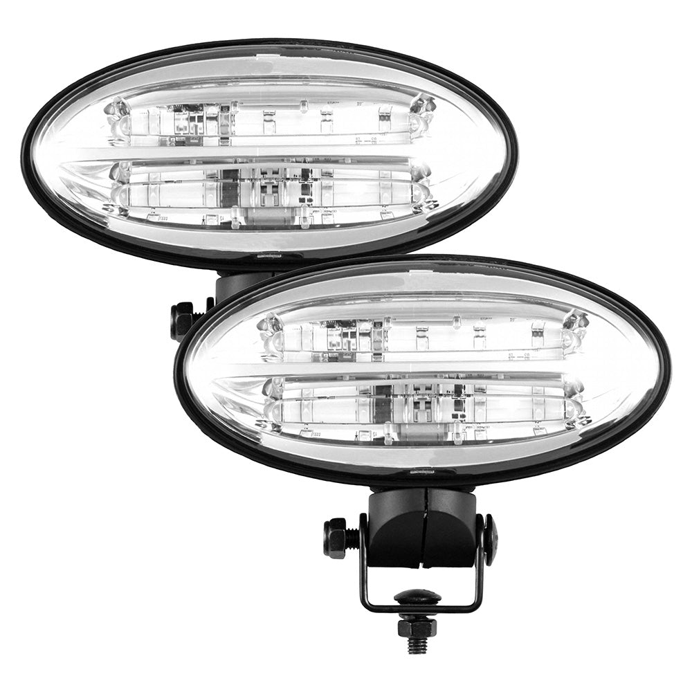 86044306 LED Flood Beam Pedestal Mount Light Set – Fits Versatile