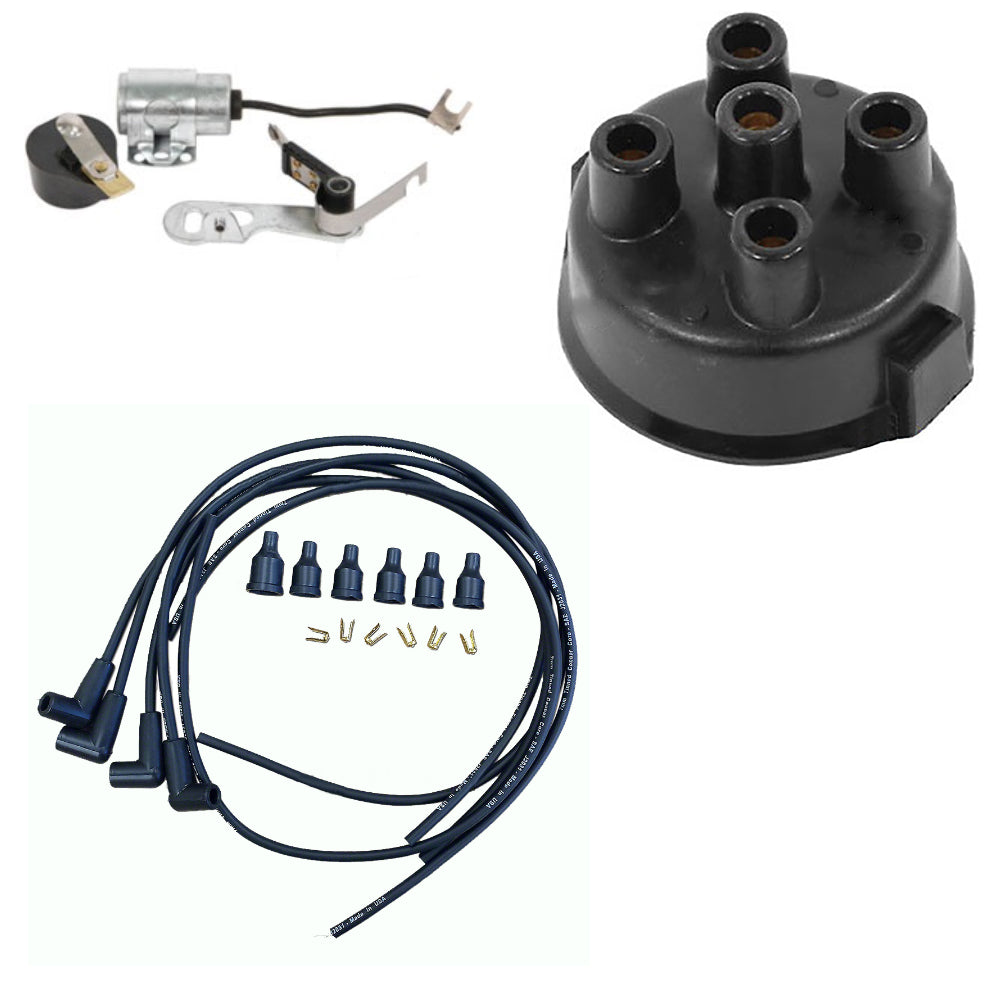 225736 Ignition Kit w/ Distr. Cap & Wiring Set – Fits Long