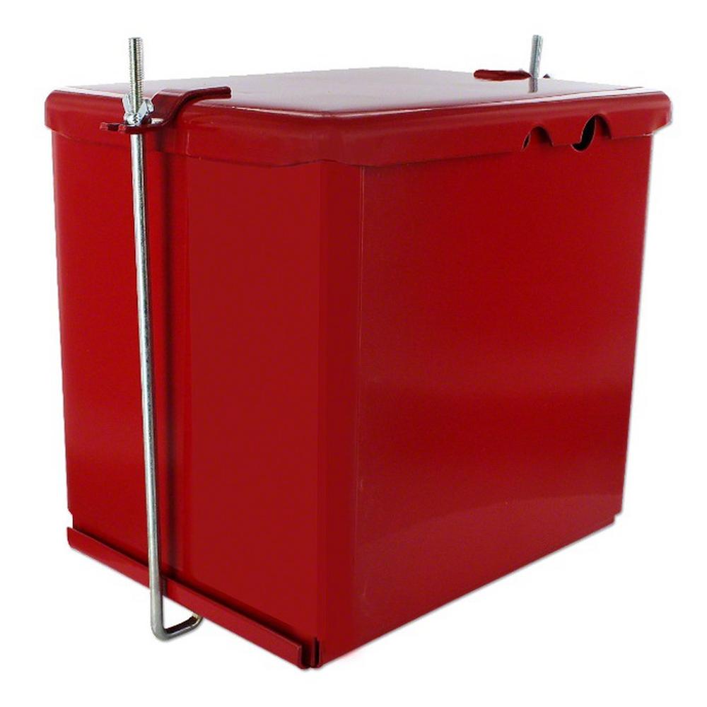 103127 Red Battery Box w/ Lid – Fits International Harvester