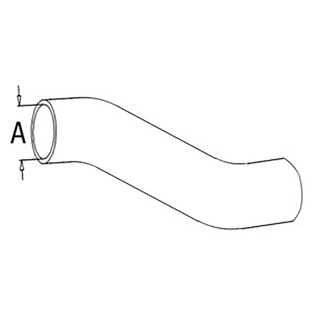 252305A1 Bottom Radiator Hose – additional image 2
