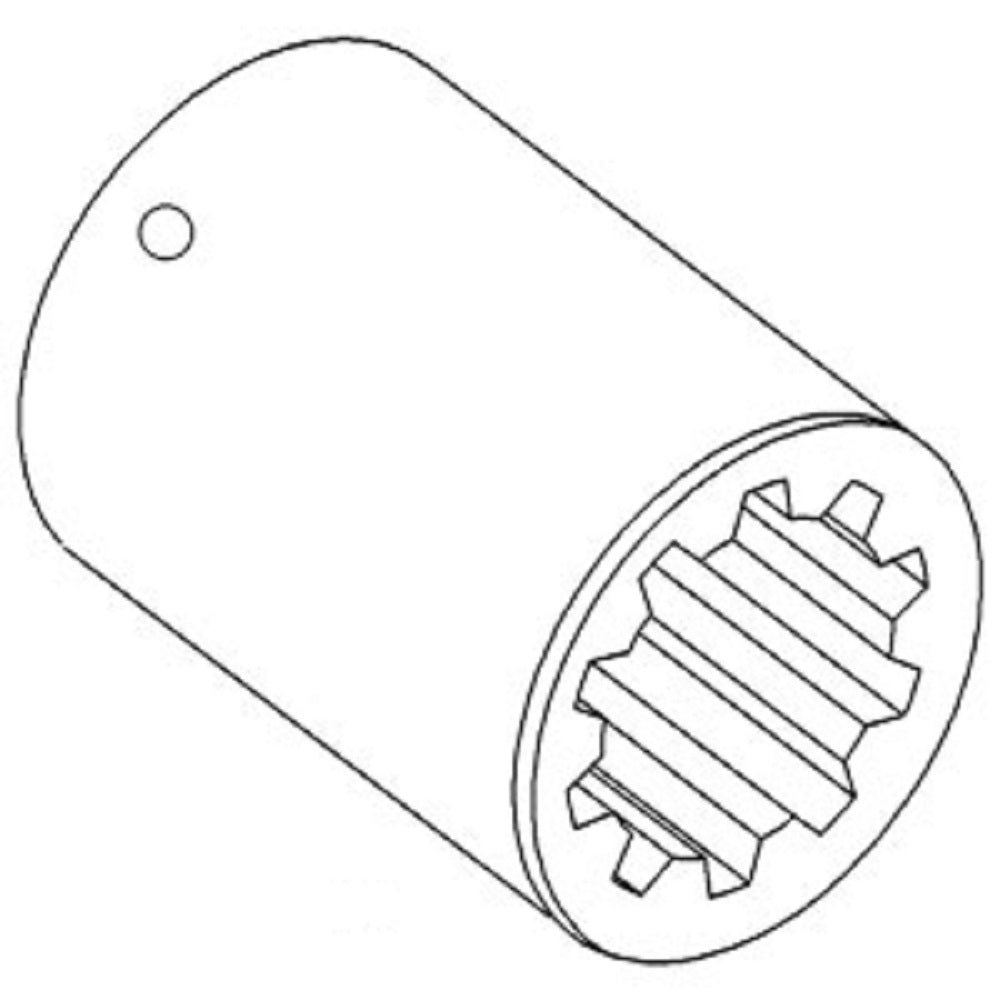 180926M1 Hydraulic Lift Pump Coupling – Fits Massey Ferguson – additional image 2