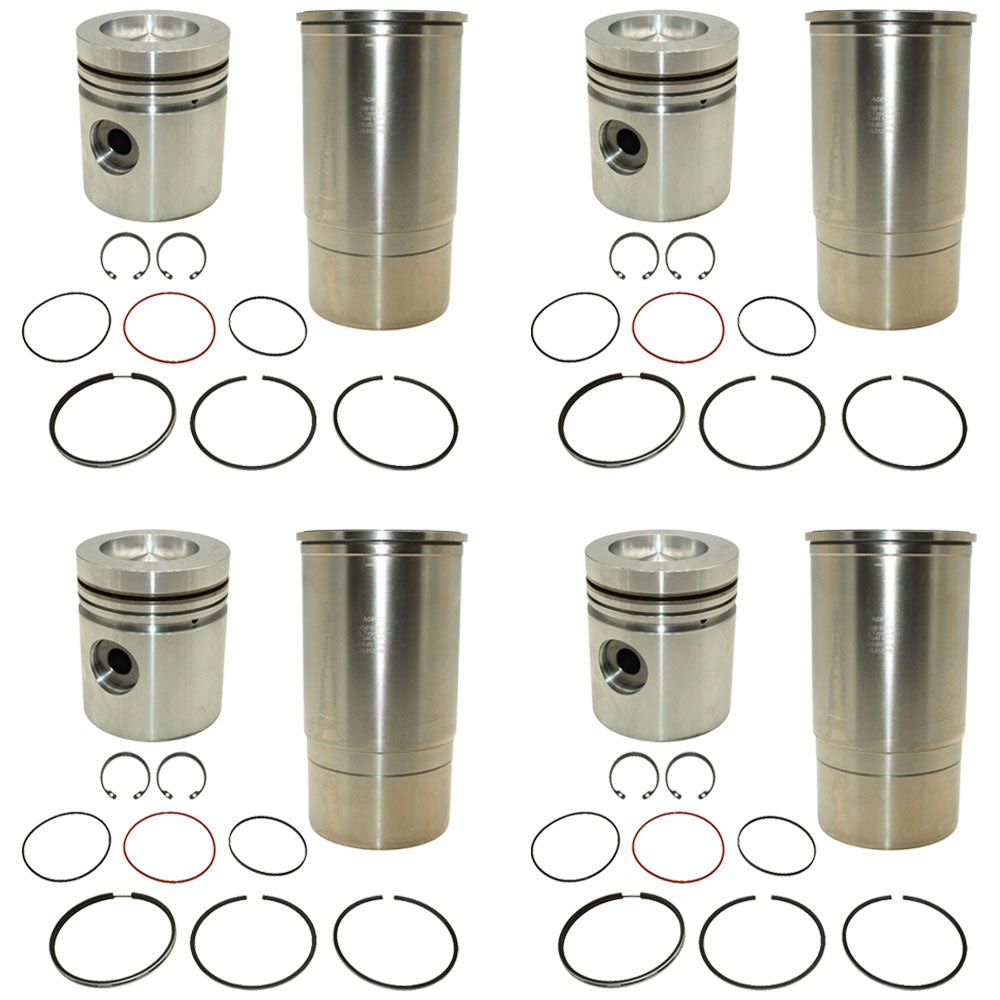 RE23173 Qty 4: Early Piston Liner Kits – Fits John Deere – additional image 2