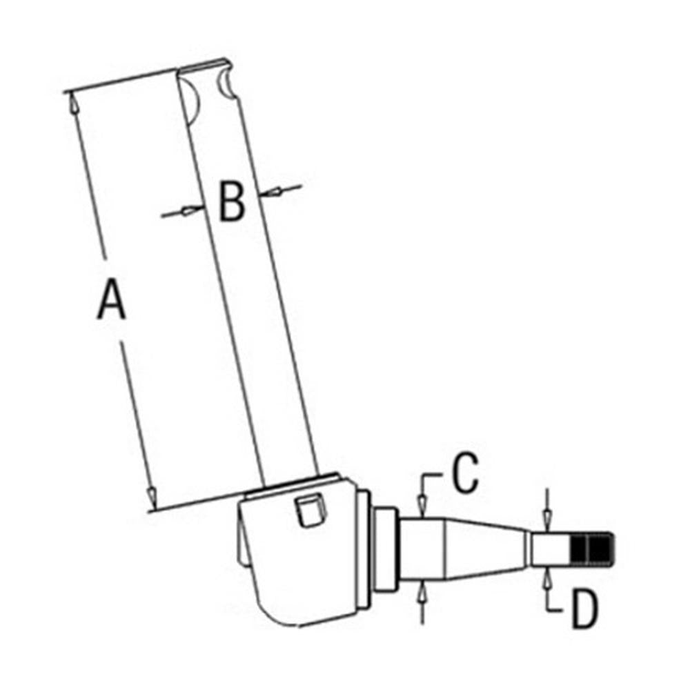 508546M1 RH / LH Spindle – Fits Massey Ferguson – additional image 4