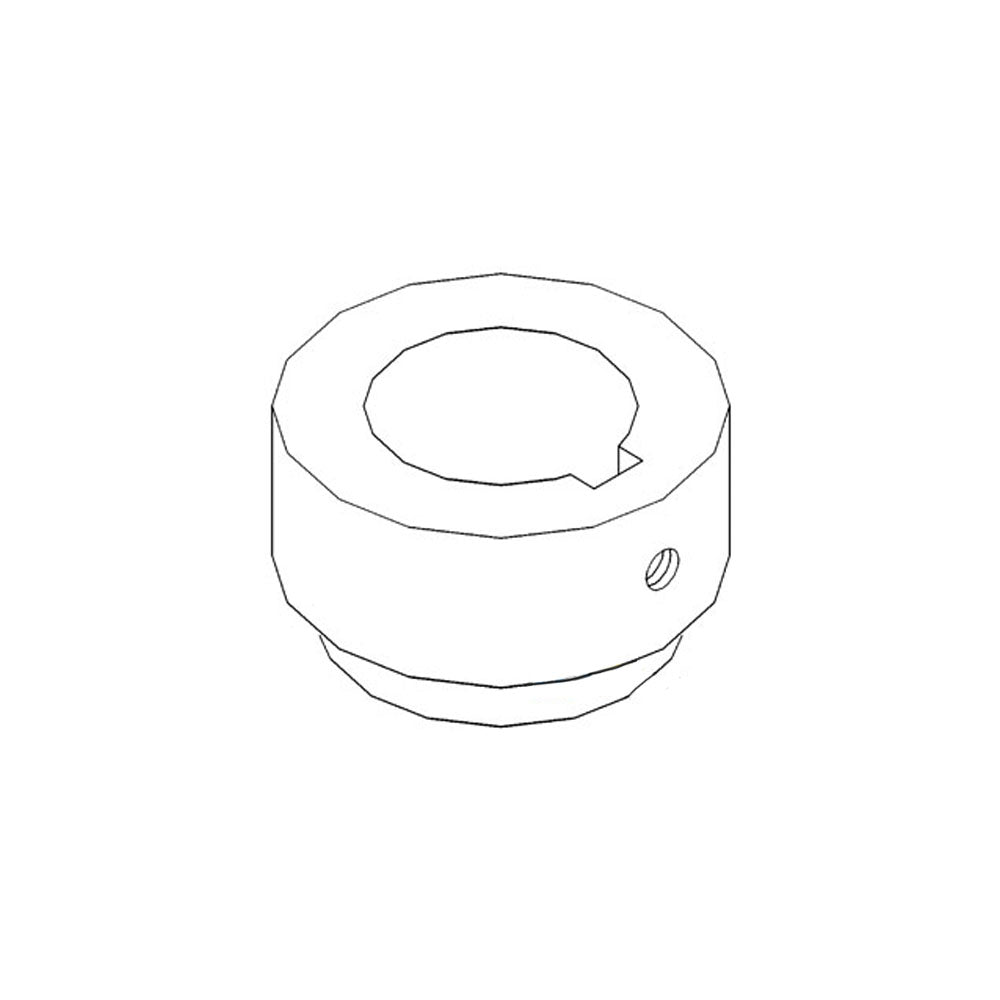 RBV34 V Series Weld Hub 3/4" Round Bore Keyway 3/16" x 3 3/32"