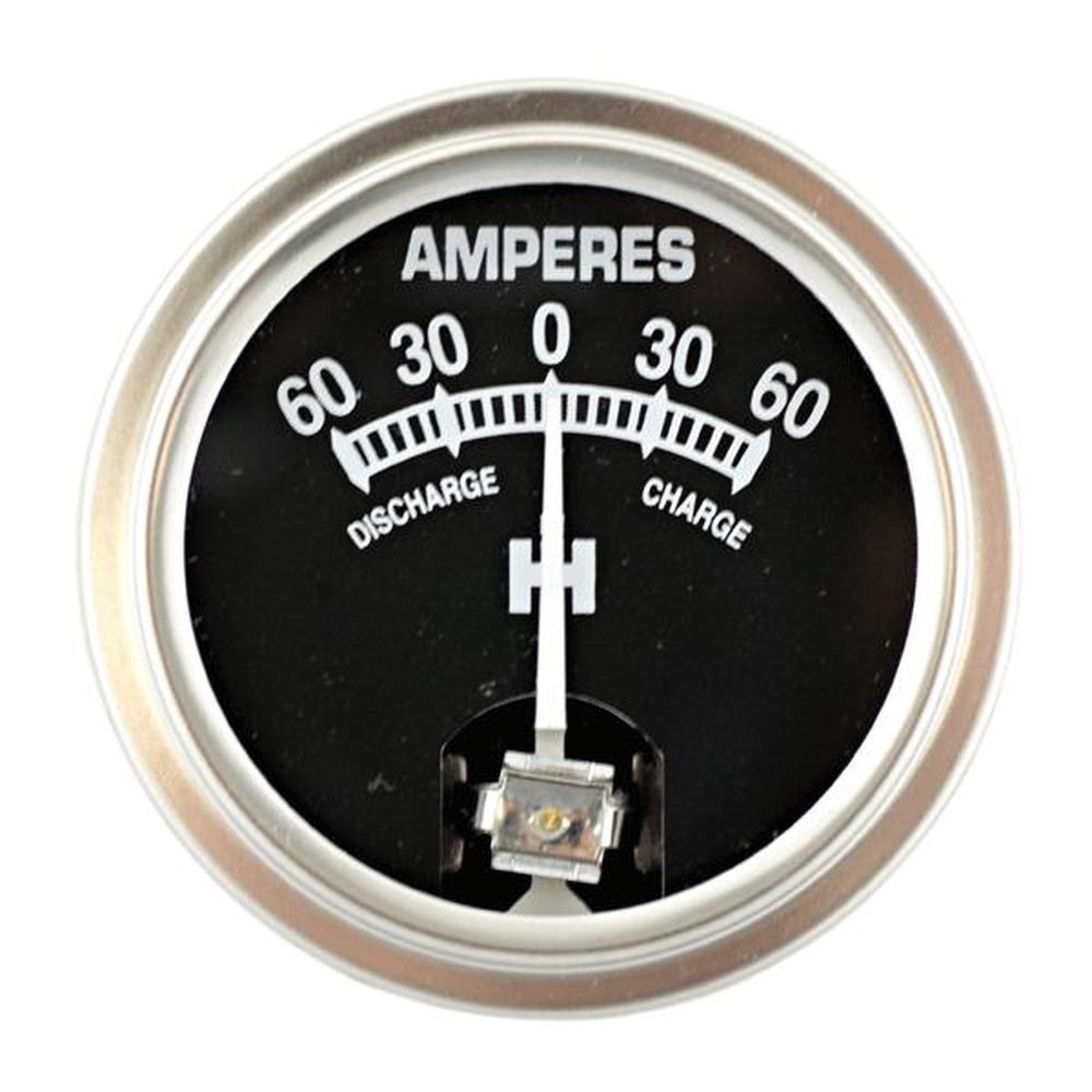 Amp Gauge 60-60 w/ Logo – Fits International Harvester