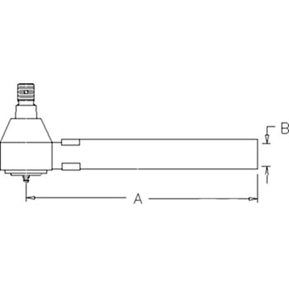RE54957 Outer Tie Rod – Fits John Deere – additional image 2