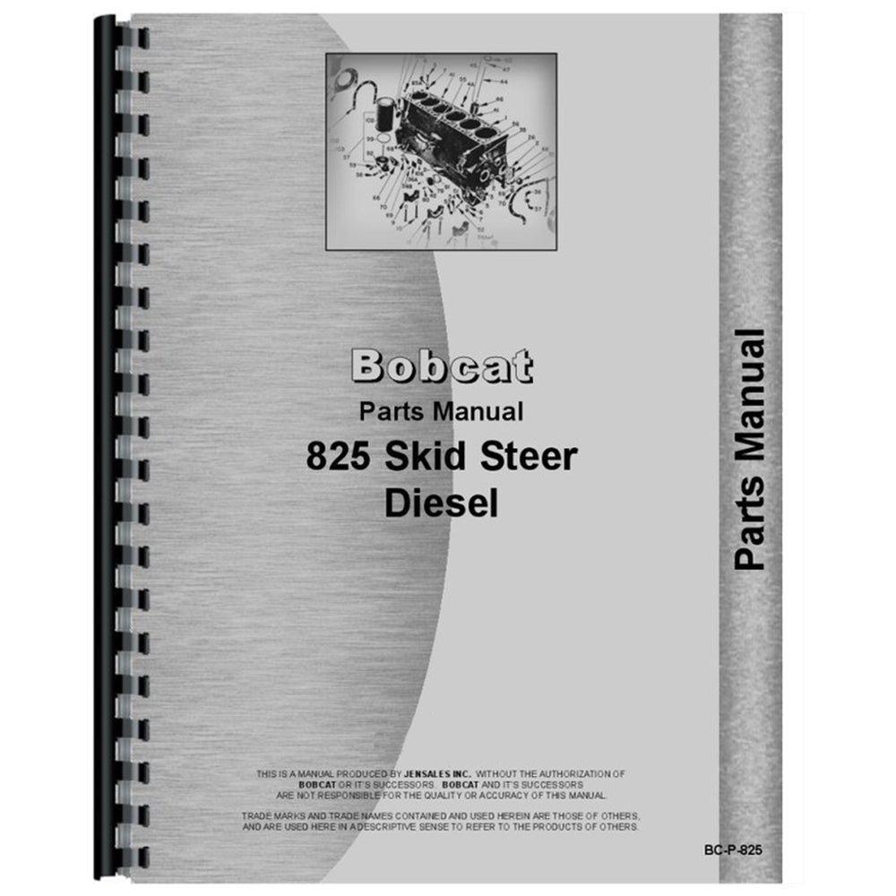 Parts Manual – Fits Bobcat
