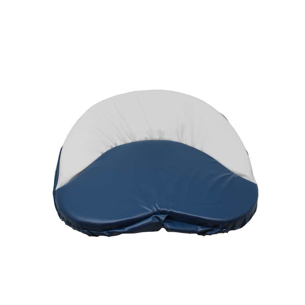 8N401BW Blue & White Tractor Seat Cushion