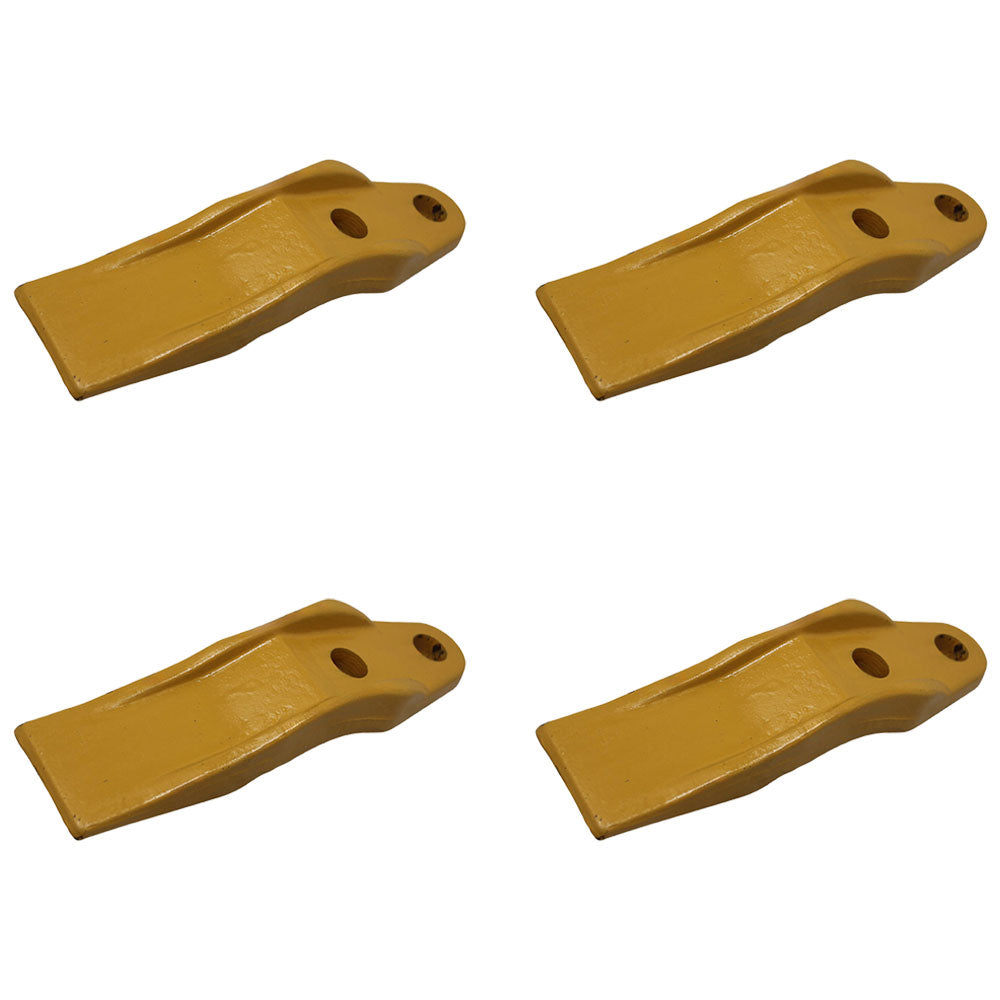 132-4720 Qty 4: Skid Steer Unitooth w/ Hardware – Fits Caterpillar