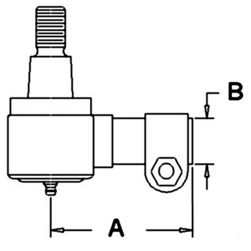 186796C1 Hydraulic Steering Cylinder End – additional image 2