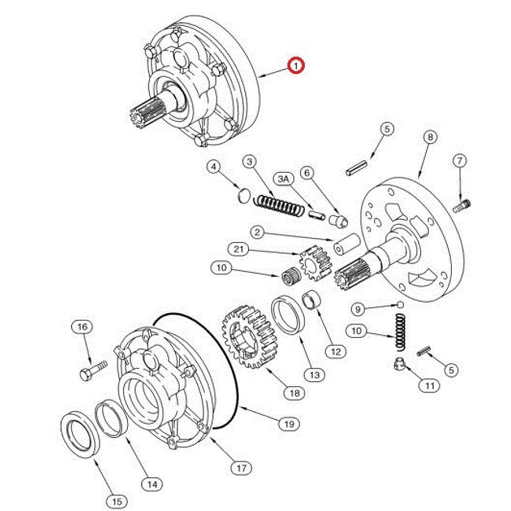 87429970 Transmission Charge Pump – Fits Case / International Harvester – additional image 3