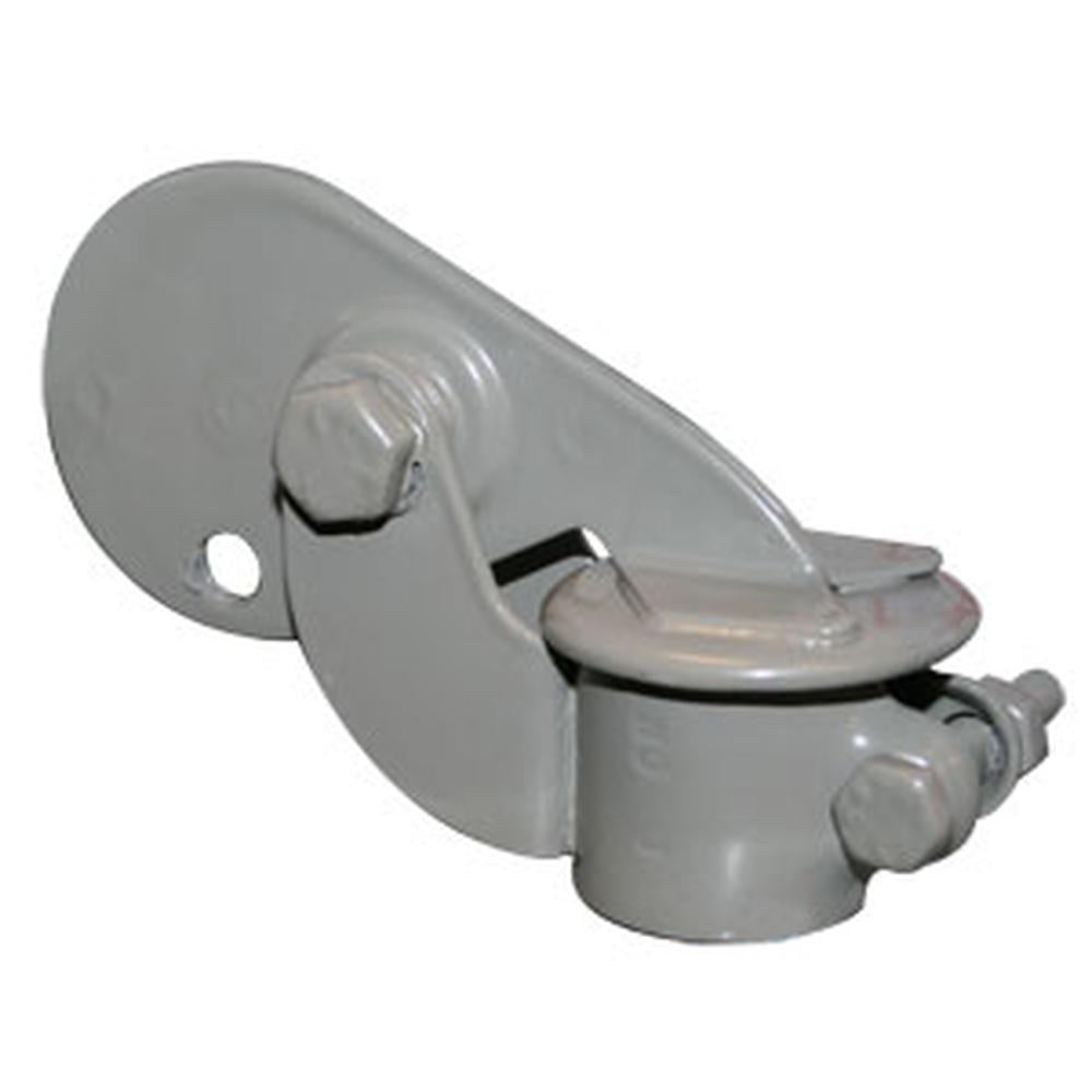 RC13 1-1/4" Tractor Rain Cap Weather Flap Muffler Exhaust Cover 1.25" Inch (Gray)
