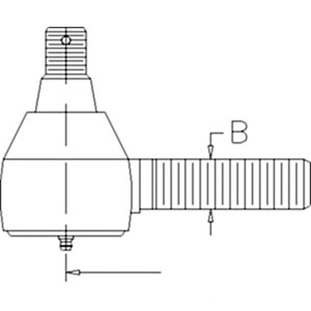 AL34262 Tie Rod End – Fits John Deere – additional image 2