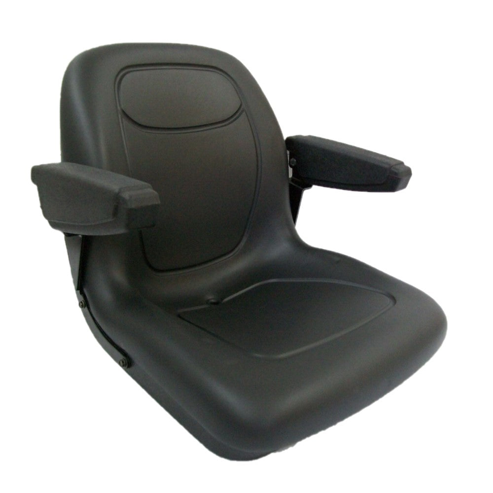 102707301CC Black Seat w/Flip Up Armrests & Seat Rails – Fits Kubota – additional image 7