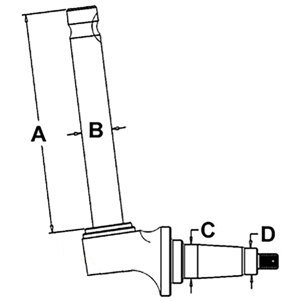 Spindle – Fits Case / International Harvester