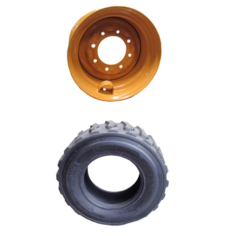 One 12-Ply 12 x 16.5 Tire w/ Rim